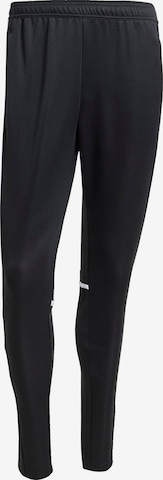 ADIDAS PERFORMANCE Slimfit Urheiluhousut 'Squadra 25' värissä musta: etupuoli