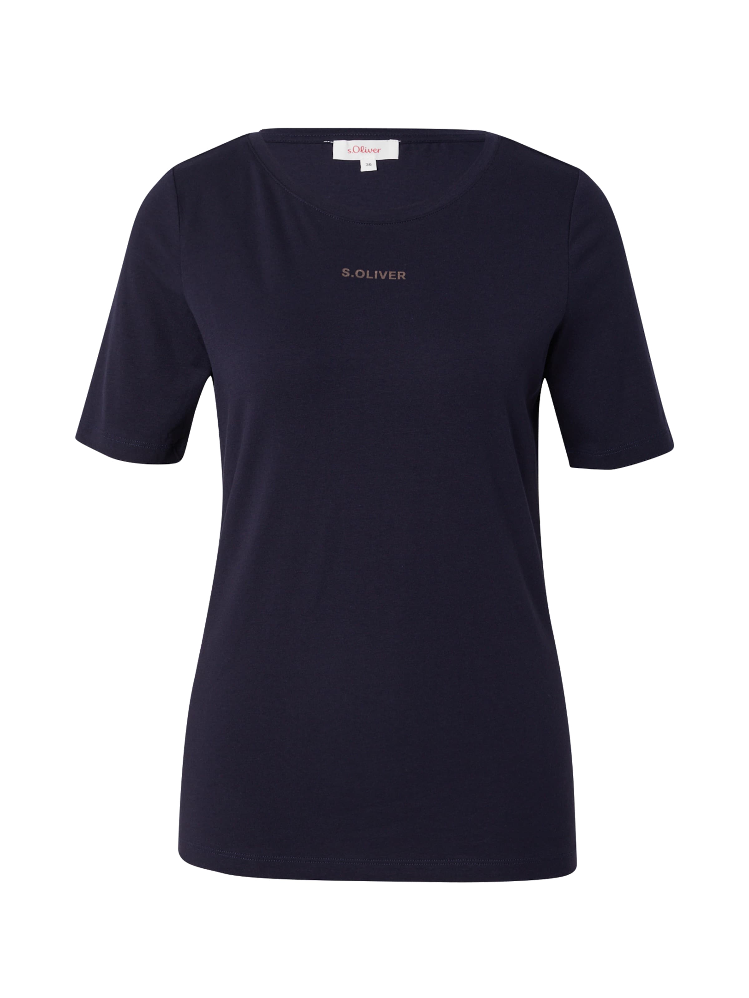 T-shirt s.Oliver en bleu : devant