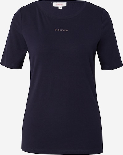 s.Oliver T-Shirt in marine / schoko, Produktansicht