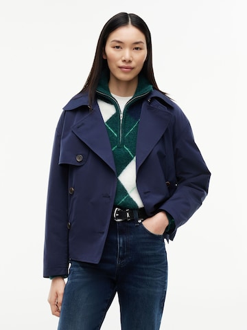 Tommy Jeans Välikausitakki värissä sininen: etupuoli