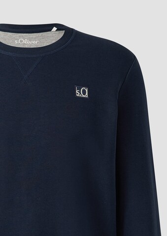 Sweat-shirt s.Oliver en bleu