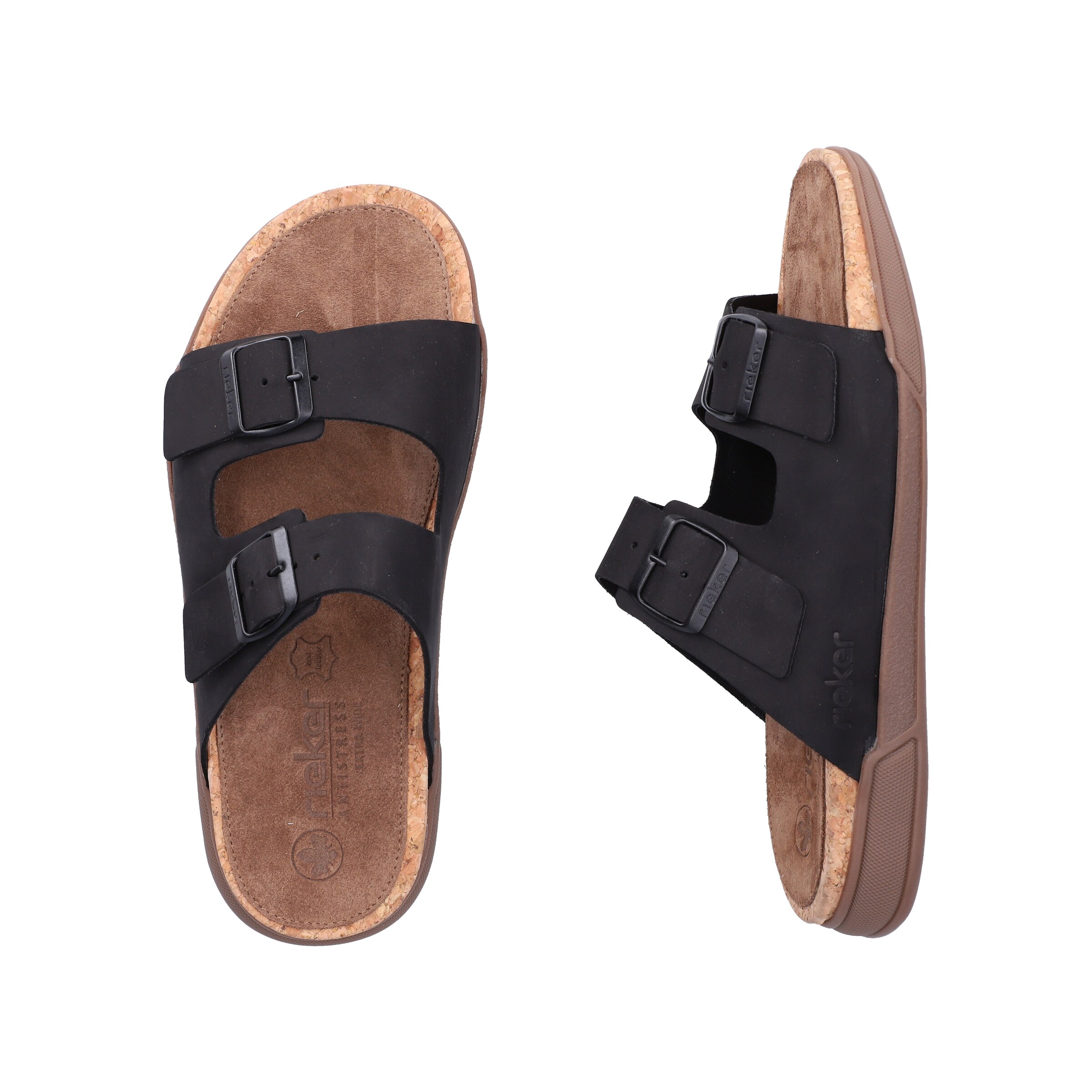 Mule Rieker en noir