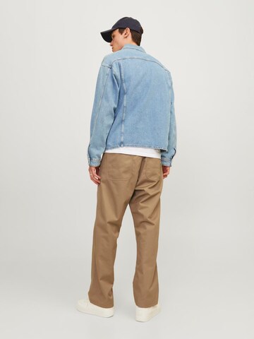 JACK & JONES Loosefit Nadrág 'JPSTALEX' - bézs