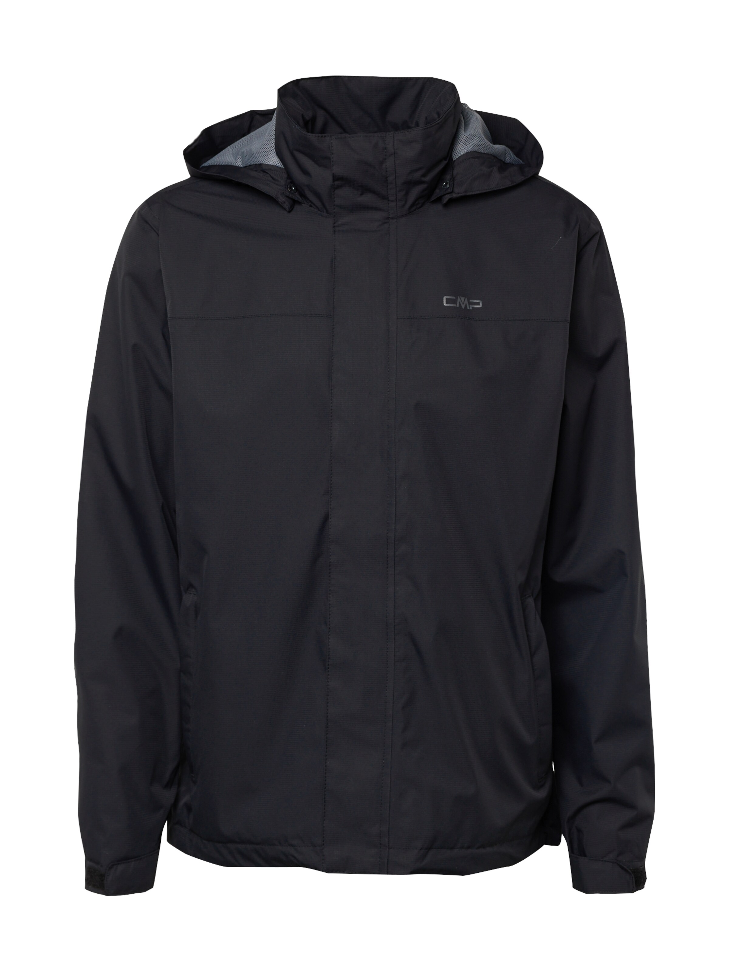 CMP Outdoorjacke in Schwarz: Vorderseite