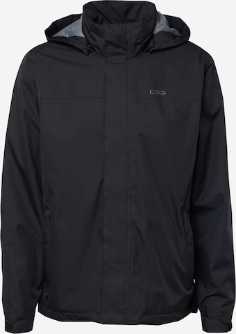 Veste outdoor CMP en noir : devant