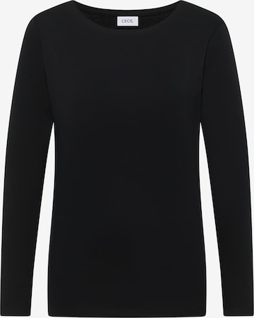 CECIL Shirt in Black: front