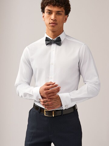 Next Slim fit Ing - fehér: elől