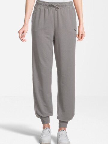 FILA Tapered Broek in Lila: voorkant