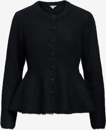 OBJECT Knit cardigan 'OBJSaggia' in Black: front