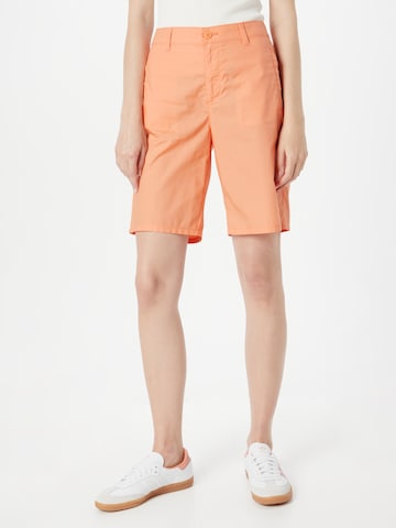 Regular Pantalon s.Oliver en orange : devant