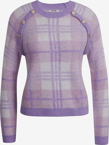 Orsay Sweater in Purple: front