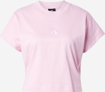 ADIDAS SPORTSWEAR Функциональная футболка 'ALL SZN' в Ярко-розовый: спереди