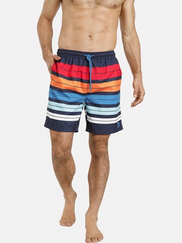 Jan Vanderstorm Board Shorts 'Hjalmar' in Blue: front