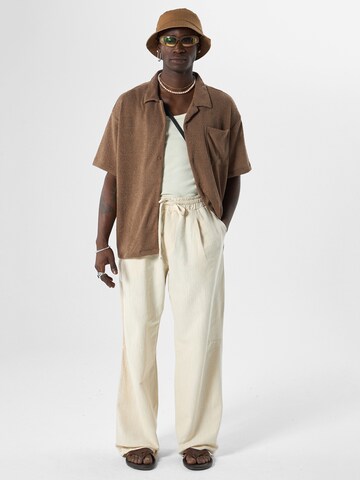 Comfort fit Camicia di VAMOS CLO in marrone