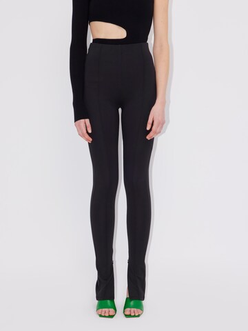 LeGer by Lena Gercke Skinny Legginsy 'Darleen Tall' w kolorze czarny: przód