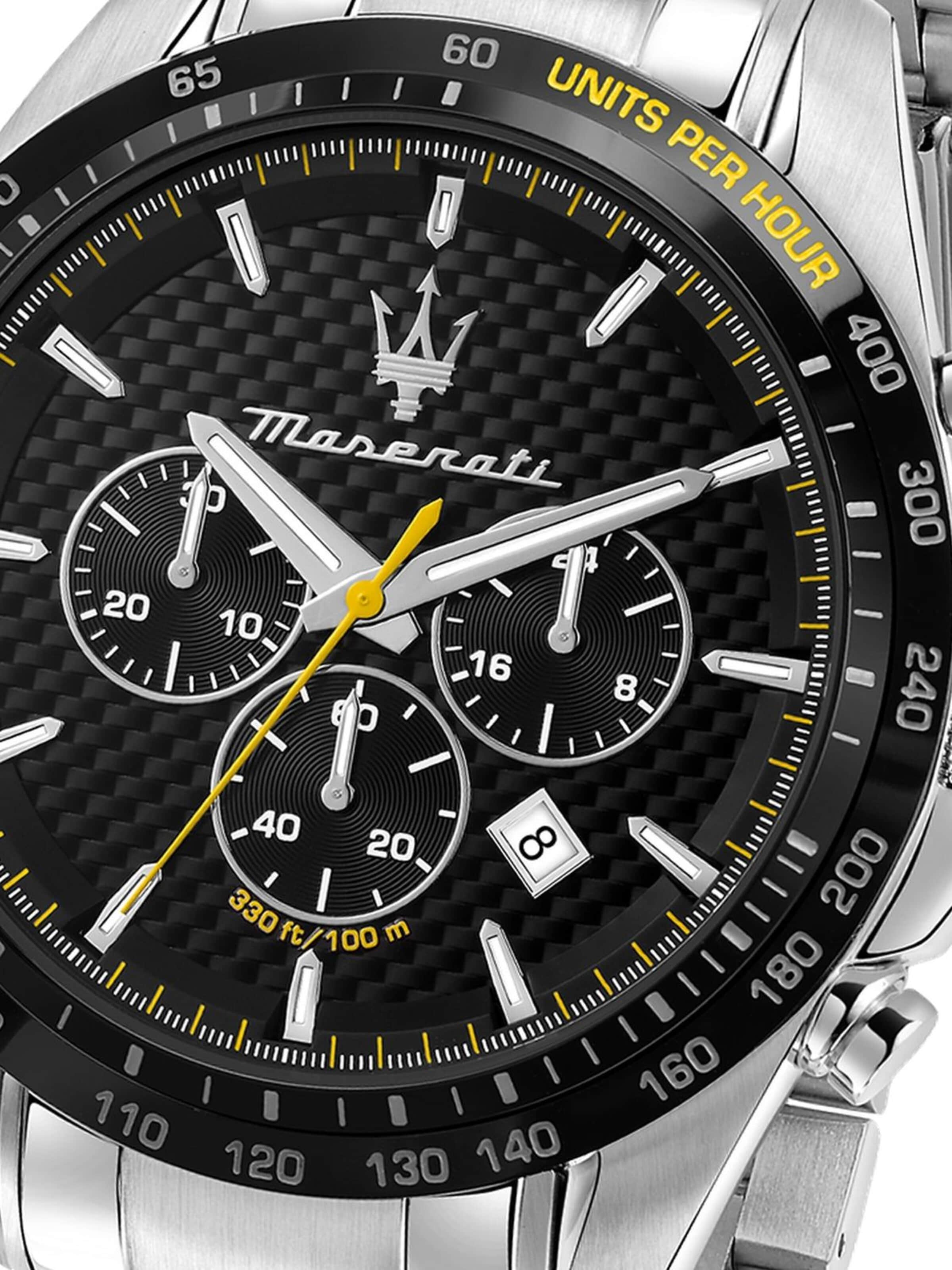 Maserati - Reloj analógico en plata