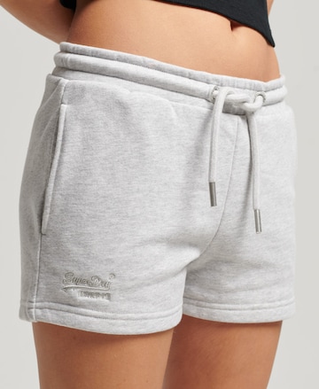 Superdry Regular Broek in Grijs