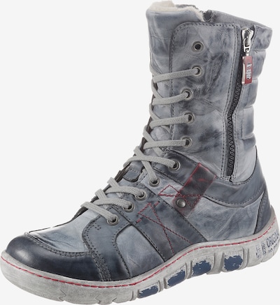 KACPER Lace-Up Boots in Blue, Item view