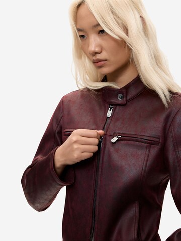 Desigual Between-Season Jacket 'CHAQ_BIKERCY 26WWEW09' in Purple