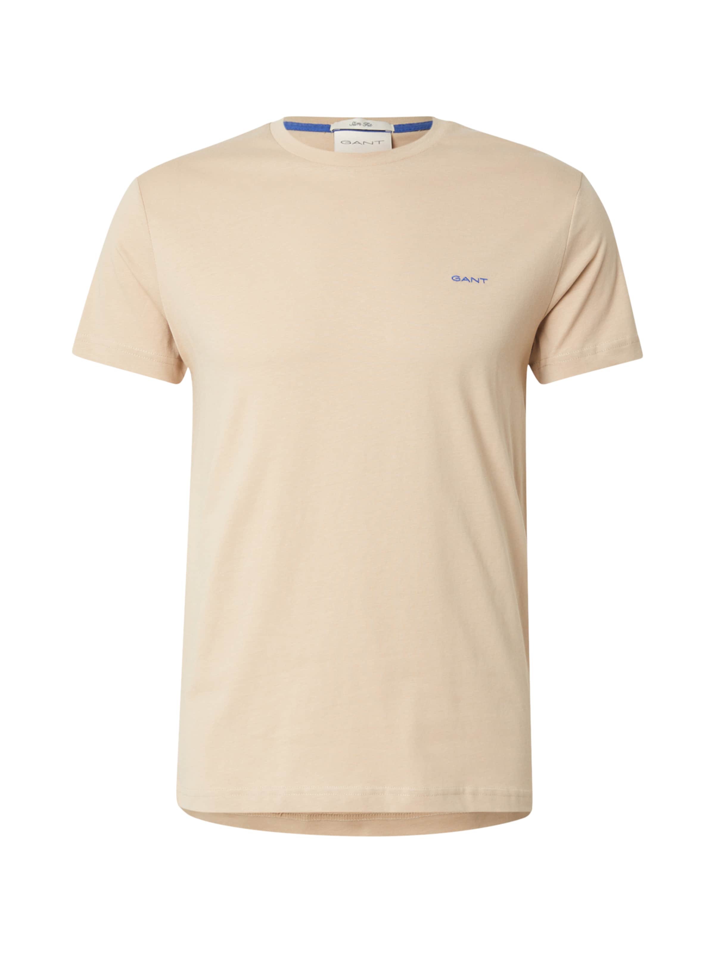 GANT T-Shirt in Beige: Vorderseite