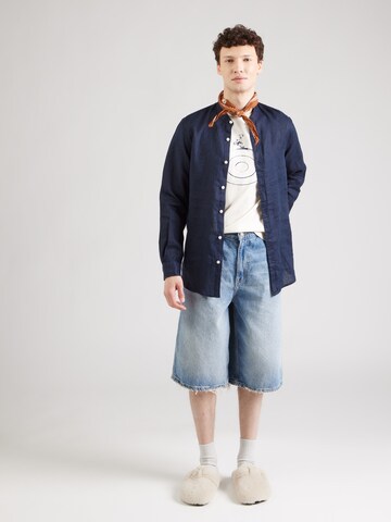 Coupe regular Chemise SCOTCH & SODA en bleu