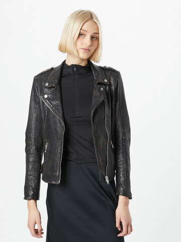 Gipsy Between-Season Jacket 'Lill' in Black: front