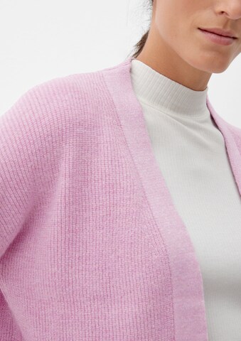 s.Oliver Knit Cardigan in Pink