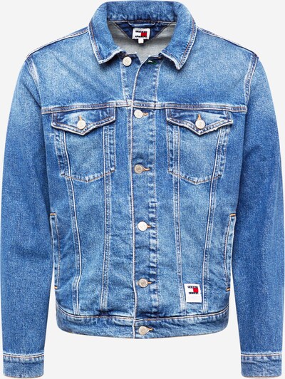 Tommy Jeans Overgangsjakke 'RYAN' i navy / blue denim / rød / hvid, Produktvisning