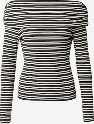 TOPSHOP Shirt in Zwart: voorkant