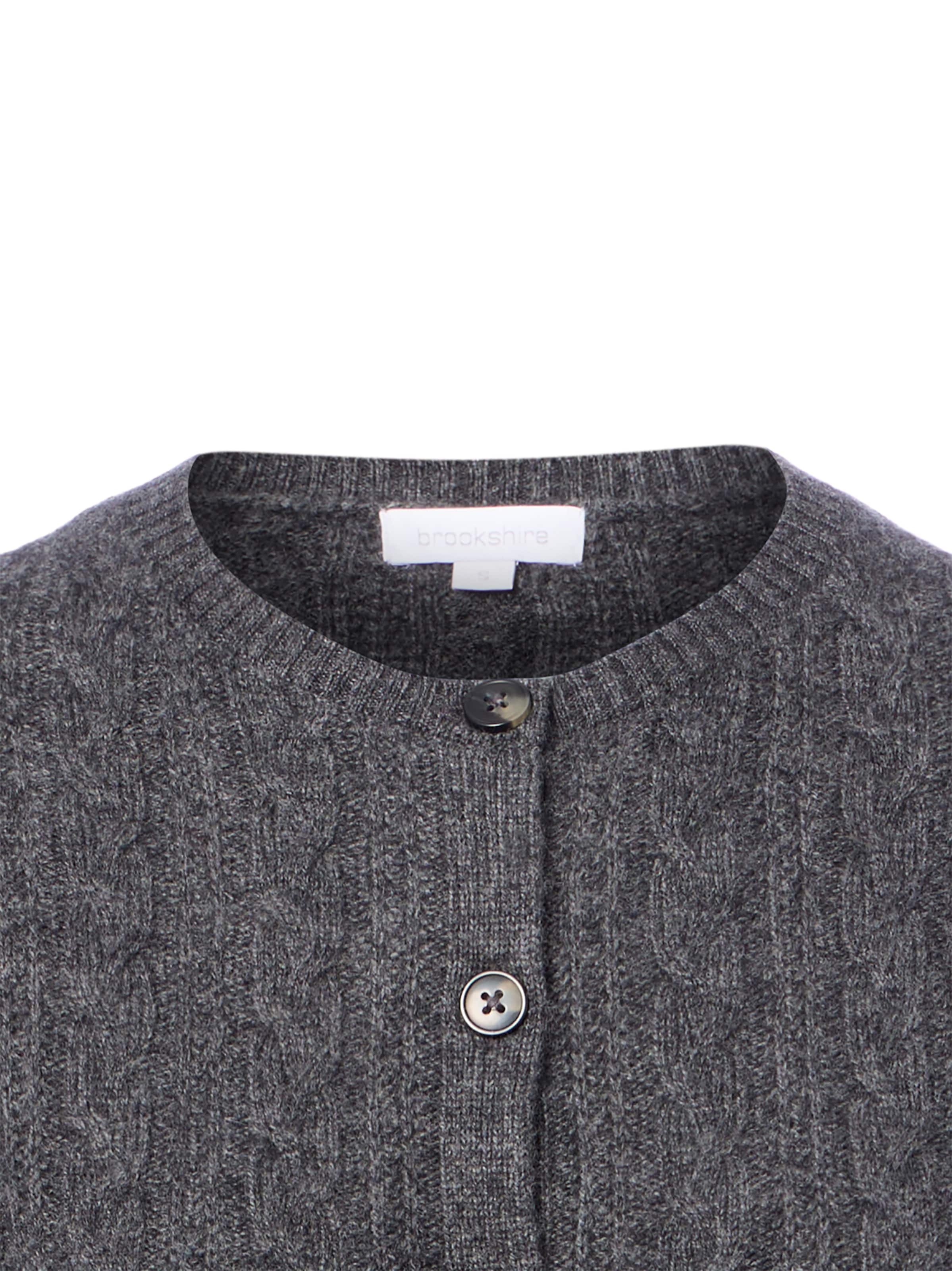 Brookshire Gebreid vest in Grijs