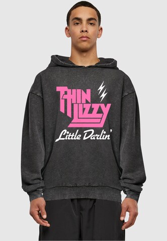 Sweat-shirt 'Thin Lizzy - Little Darlin' Merchcode en noir : devant