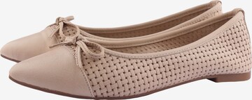 D.MoRo Shoes Ballerina 'Nimpus' in Beige