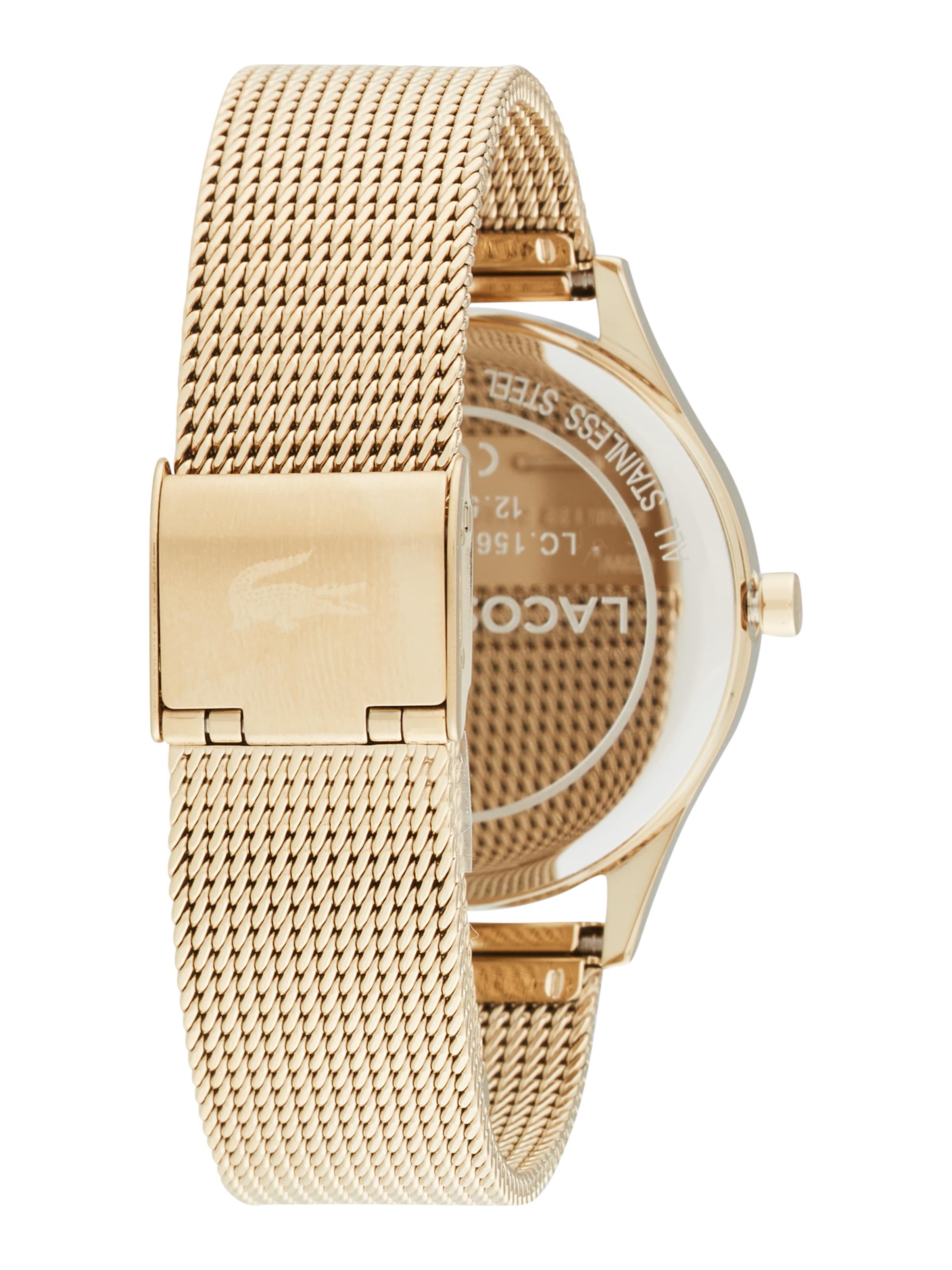 LACOSTE Uhr 'CROCODELLE' in Gold
