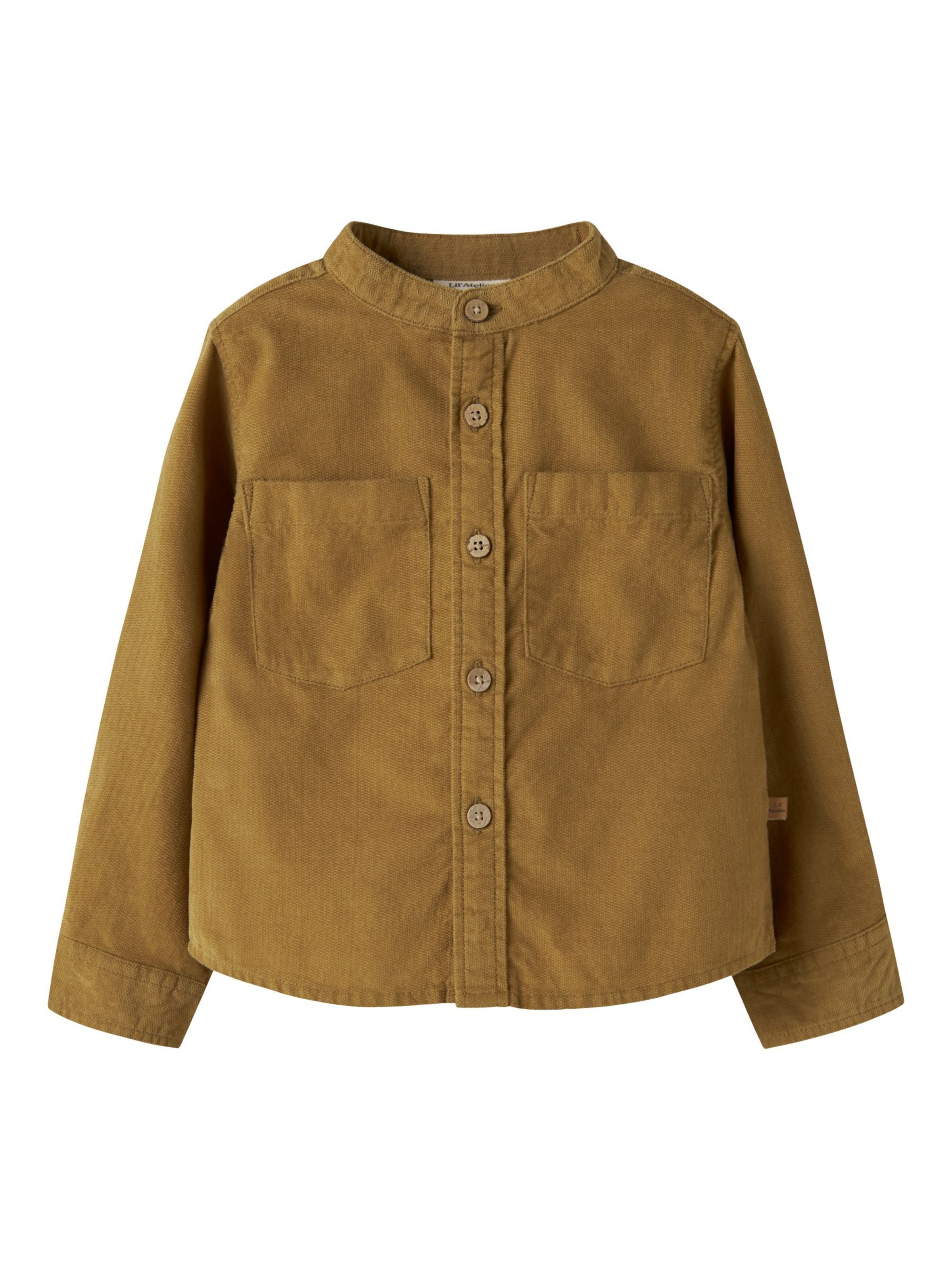 Comfort fit Camicia di Lil'Atelier in marrone: frontale