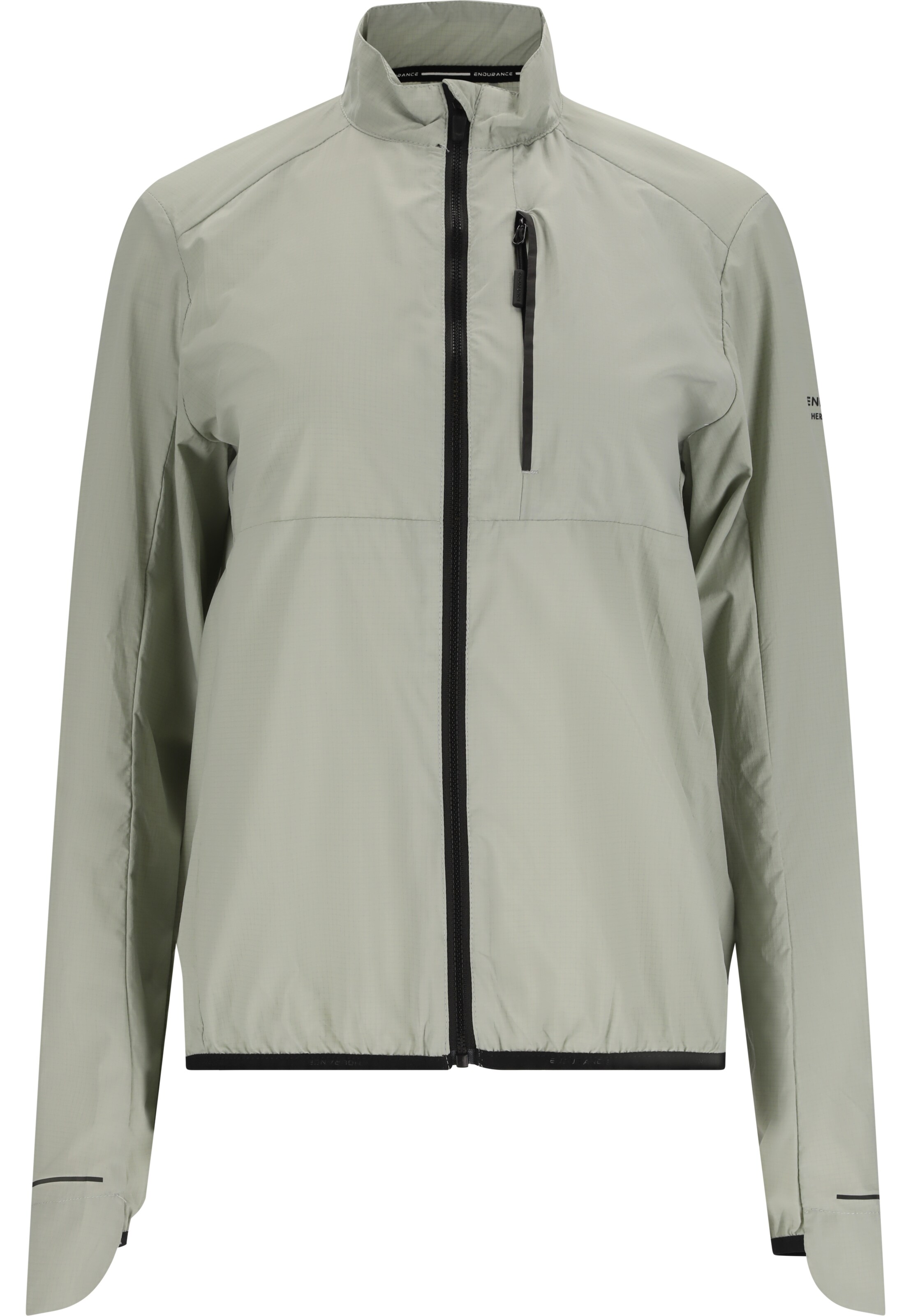 ENDURANCE Fahrradjacke 'Nimbos' in Grau: Vorderseite