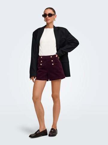 regular Pantaloni 'ONLZEVA' di ONLY in lilla
