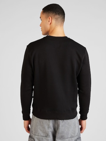 ALPHA INDUSTRIES Sweatshirt i svart