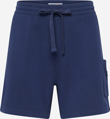 Tommy Jeans Regular Cargobroek in Blauw: voorkant