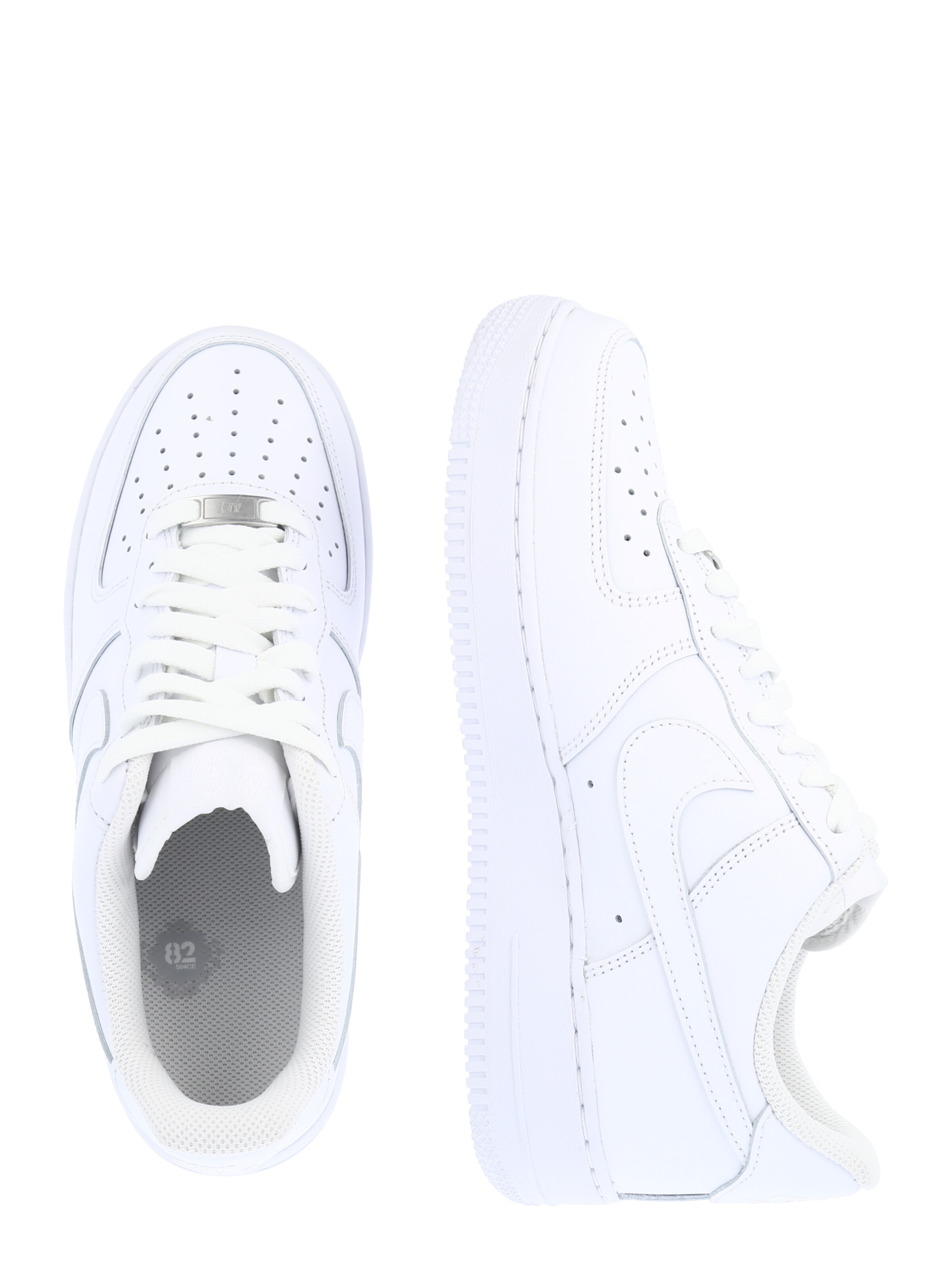 Nike Sportswear Platform trainers 'AIR FORCE 1 07' in White