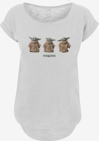 F4NT4STIC Shirt 'The Child Baby Yoda' in White