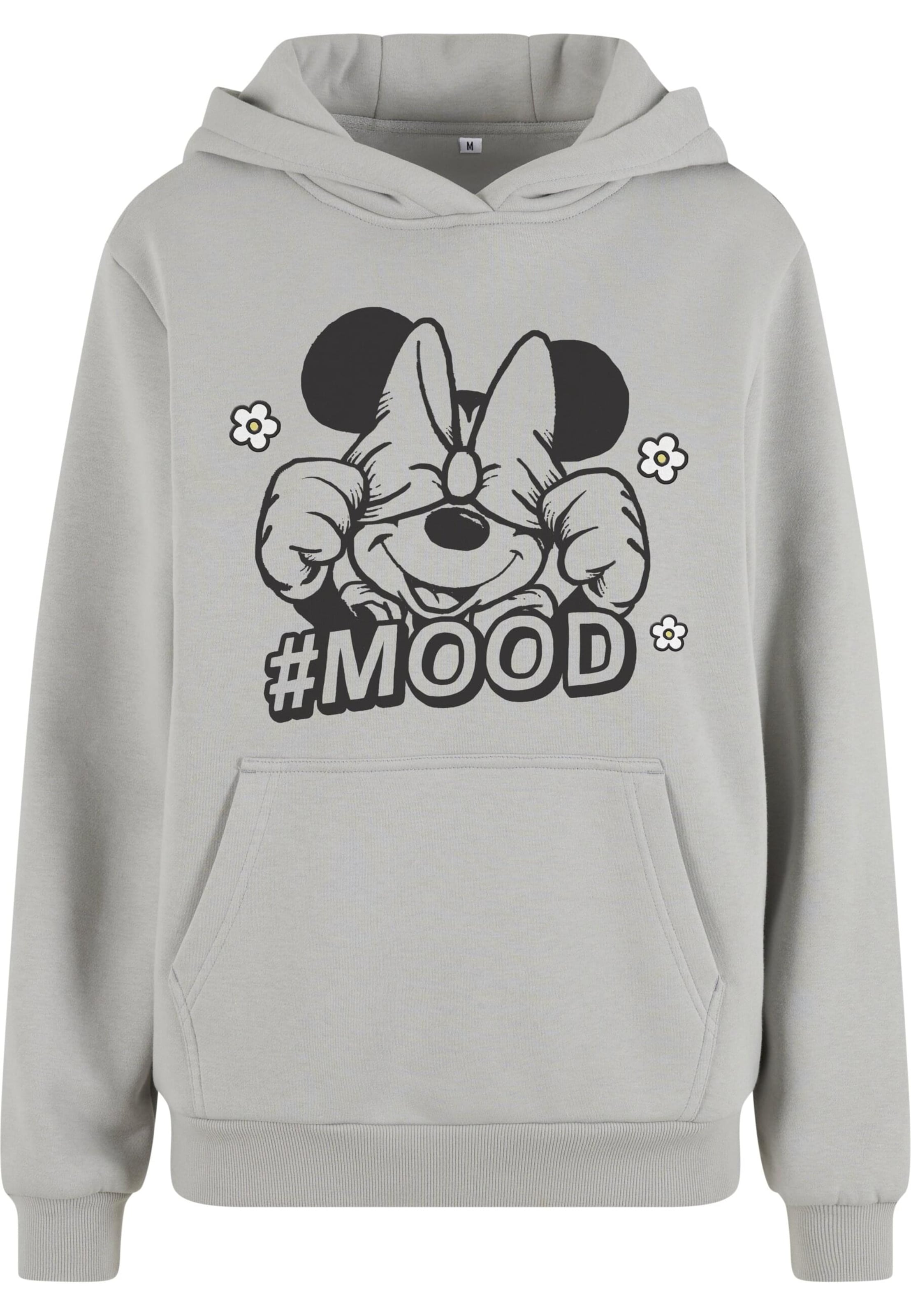 Merchcode Sweatshirt 'Minnie Mouse Mood' in Grau: Vorderseite