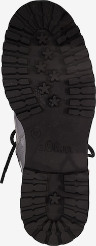 s.Oliver - Botines con cordones en blanco