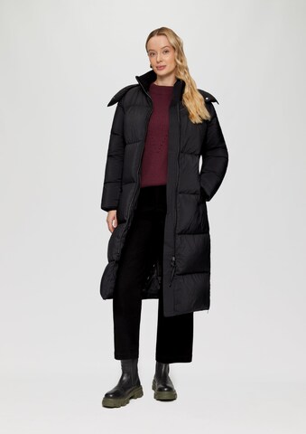 s.Oliver BLACK LABEL Wintermantel in Schwarz