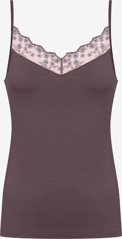 Mey Top 'Delighted' in Brown: front