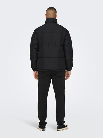 Only & Sons Winter jacket 'CATCH' in Black