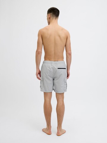 Shorts de bain 'JPSTNaxos' JACK & JONES en gris