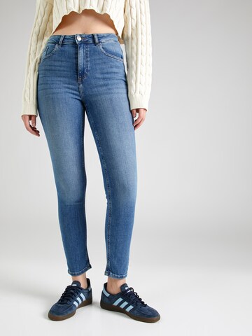 Coupe slim Jean Dorothy Perkins en bleu : devant