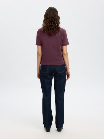 SELECTED Shirt 'SLFESSENTIAL' in Purple