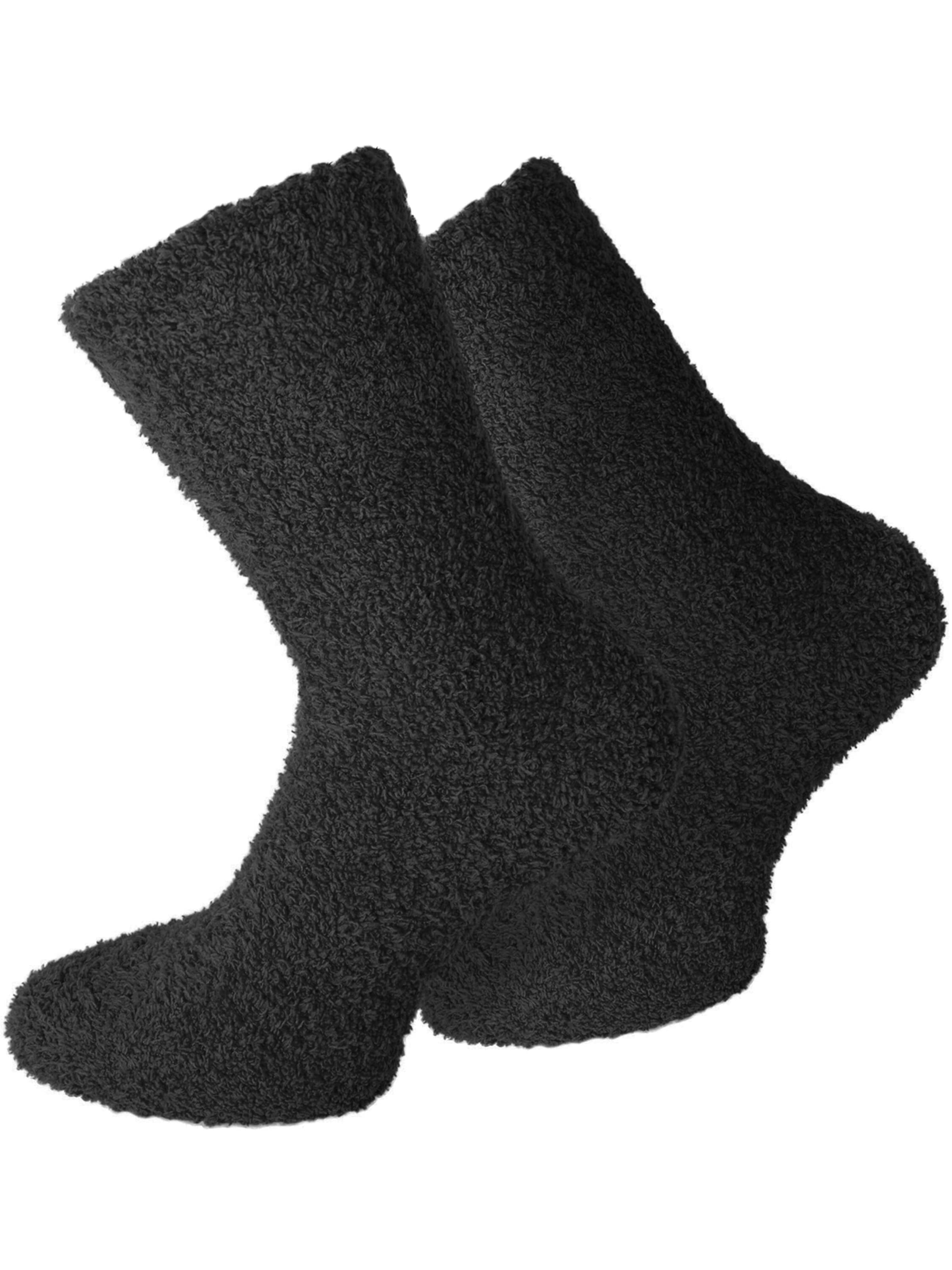 Chaussettes normani en noir : devant