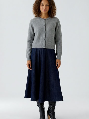 OUI Knit Cardigan 'ILAYA' in Grey